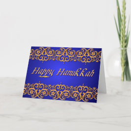 Cartes Pour Fêtes Annuelles Salutations ornementales baroques de vacances de