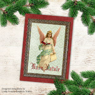 Cartes Pour Fêtes Annuelles Salutations personnalisées de vacances de Noël ant