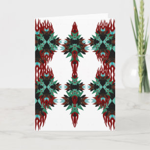 CARTES POUR FÊTES ANNUELLES SALUTATIONS PSYCHÉDÉLIQUES