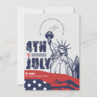 Salute emblématique pour la liberté, 4 juillet