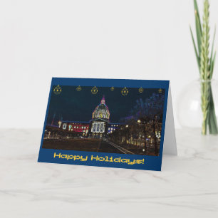 Cartes Pour Fêtes Annuelles San Francisco : Bonnes fêtes !