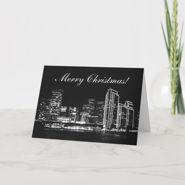 Cartes Pour Fêtes Annuelles San Francisco : Joyeux Noël ! (Devant)