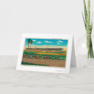 Cartes Pour Fêtes Annuelles Santa Anita Park Horse RacesArcadia, CA