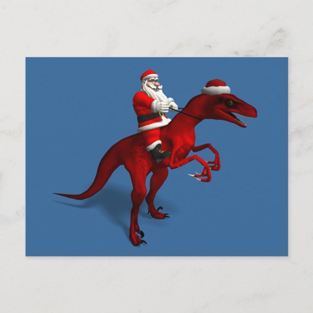Cartes Pour Fêtes Annuelles Santa Claus (Devant)