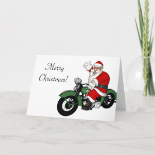 Cartes Pour Fêtes Annuelles santa claus cool