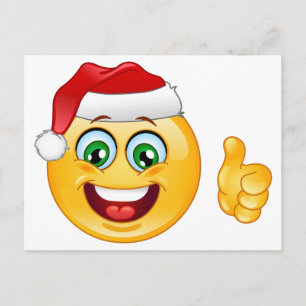 Cartes Pour Fêtes Annuelles santa claus emoji