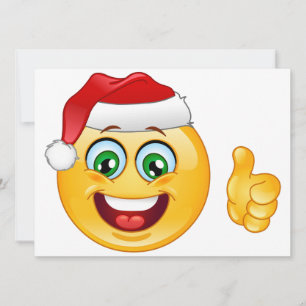 Cartes Pour Fêtes Annuelles santa claus emoji
