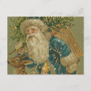 Cartes Pour Fêtes Annuelles Santa Claus rétro des années 1900