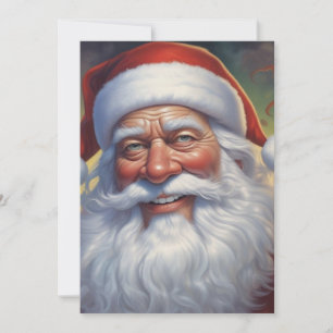 Cartes Pour Fêtes Annuelles Santa Clause Joyeux Noël Bonne année