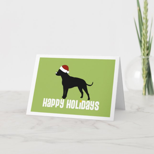 Cartes Pour Fêtes Annuelles Santa Hat (Devant)