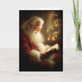 Cartes Pour Fêtes Annuelles Santa’s Christmas Eve