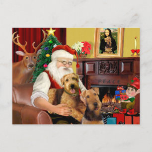 Cartes Pour Fêtes Annuelles Santas