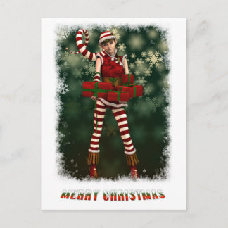Cartes Pour Fêtes Annuelles Santas Little Helper Sophie