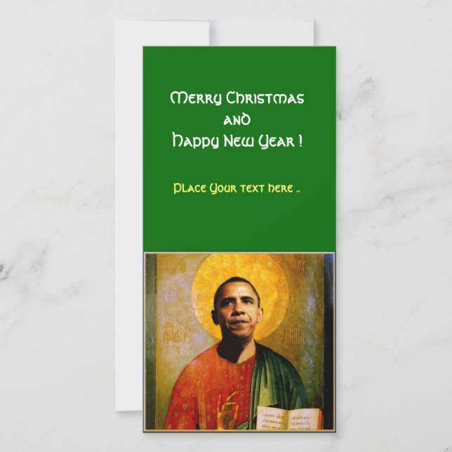 CARTES POUR FÊTES ANNUELLES SANTOBAMA (Devant)