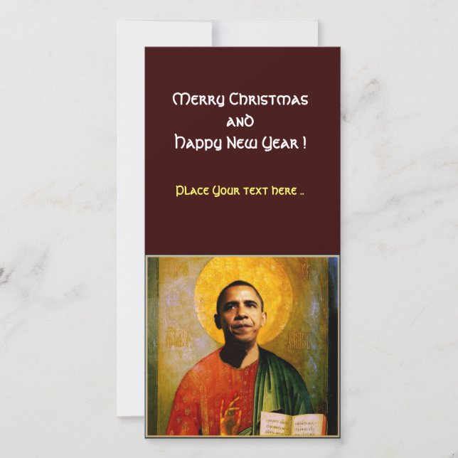 CARTES POUR FÊTES ANNUELLES SANTOBAMA (Devant)