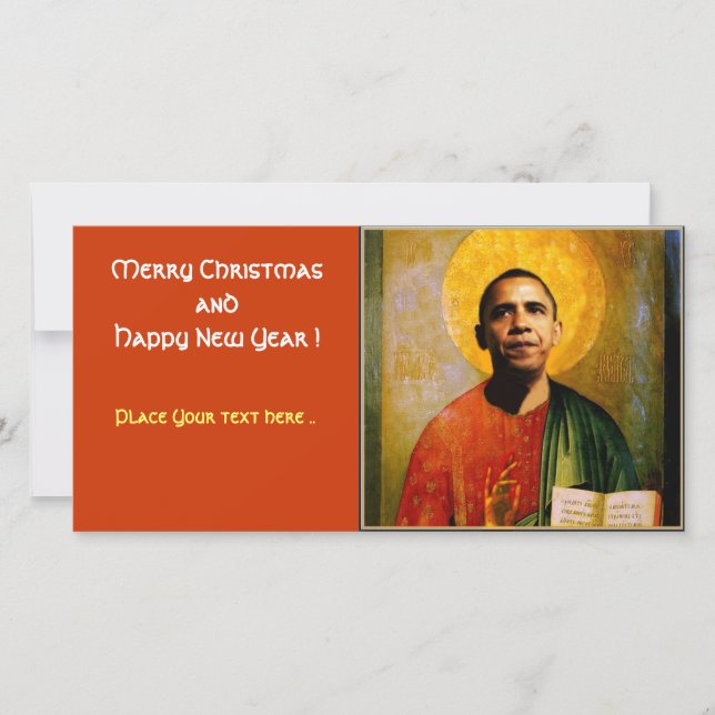 CARTES POUR FÊTES ANNUELLES SANTOBAMA (Devant)