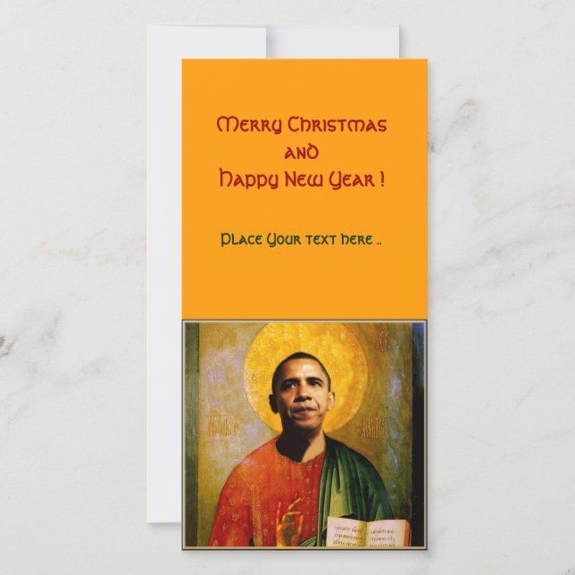 CARTES POUR FÊTES ANNUELLES SANTOBAMA (Devant)