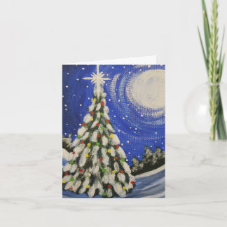 Cartes Pour Fêtes Annuelles Sapin de Noël