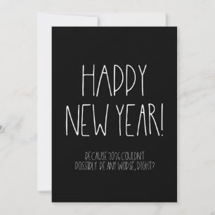 Cartes Pour Fêtes Annuelles Sarcastique Bonne Année 2025 Drôle
