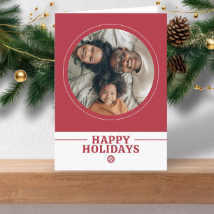 Cartes Pour Fêtes Annuelles Scandinave Nordic Christmas Photo personnalisée
