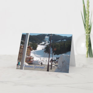 Cartes Pour Fêtes Annuelles Scène dans Whistler