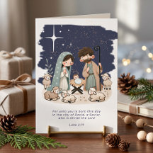 Scène de la Nativité de Noël religieuse et Écritur