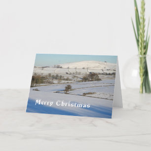 Cartes Pour Fêtes Annuelles Scène des neiges du district de Peak