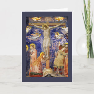 Cartes Pour Fêtes Annuelles Scène médiévale de Vendredi Saint