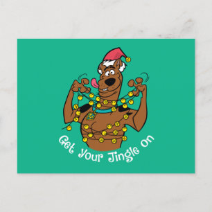 Cartes Pour Fêtes Annuelles Scooby-Doo "Accrochez-vous à votre Jingle"