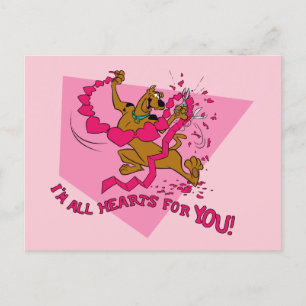 Cartes Pour Fêtes Annuelles Scooby-Doo - Je suis tout coeur pour vous