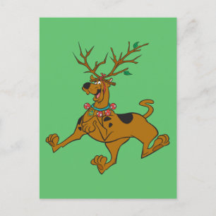 Cartes Pour Fêtes Annuelles Scooby-Doo Noël Antlers