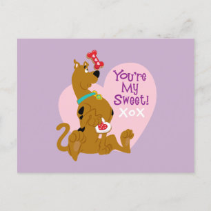 Cartes Pour Fêtes Annuelles Scooby-Doo - Tu es ma douce