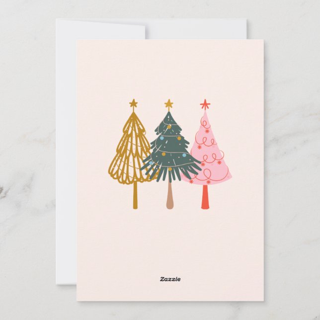 Cartes Pour Fêtes Annuelles Script élégant moderne photo stylisée noir et blan (Dos)