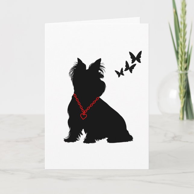 Cartes Pour Fêtes Annuelles Scruffy Mutt Heureuse Sainte-Valentin ! (Devant)