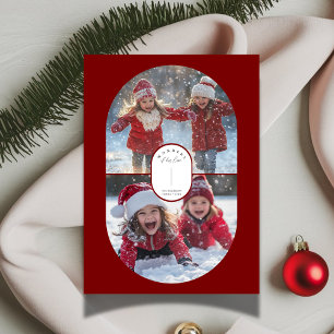 Cartes Pour Fêtes Annuelles Se Demande Son Amour Religieux Capsule de Noël Pho