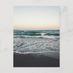 Cartes Pour Fêtes Annuelles Sea Seaside Coast Waves