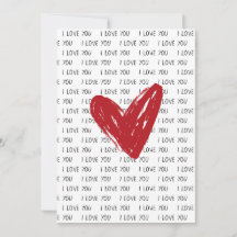 Seamless Tiny Hearts Happy Valentine's Day 