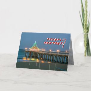 Cartes Pour Fêtes Annuelles Season's Greetings à Manhattan Beach