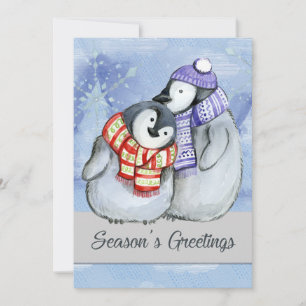 Cartes Pour Fêtes Annuelles Season's Greetings Holiday Card