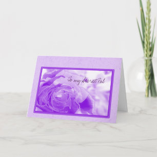 Cartes Pour Fêtes Annuelles Secret Pal lavender rose
