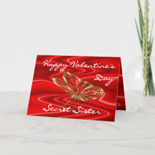 Cartes Pour Fêtes Annuelles SecretSisValentine-personnaliser toute occasion
