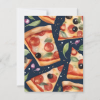 Semaine nationale de la pizza E - Aquarelles