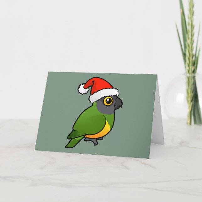 Cartes Pour Fêtes Annuelles Sénégal Père Noël (Devant)