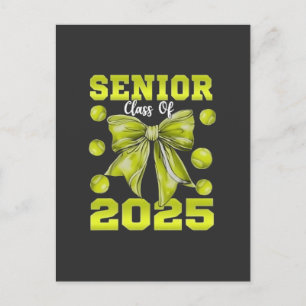 Cartes Pour Fêtes Annuelles Senior 2025 Softball Graduate Graduate Sport