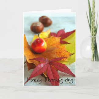 Cartes Pour Fêtes Annuelles Sentiments de chute