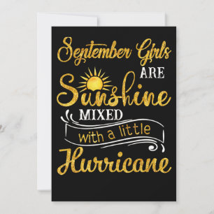 Cartes Pour Fêtes Annuelles Septembre Les Filles Sont Soleil Mélangées Avec L'