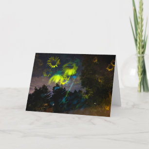 Cartes Pour Fêtes Annuelles sépulture de tournesol