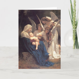 Cartes Pour Fêtes Annuelles Sérénade des Anges