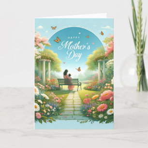 Cartes Pour Fêtes Annuelles Serene Mère's Day Embrace