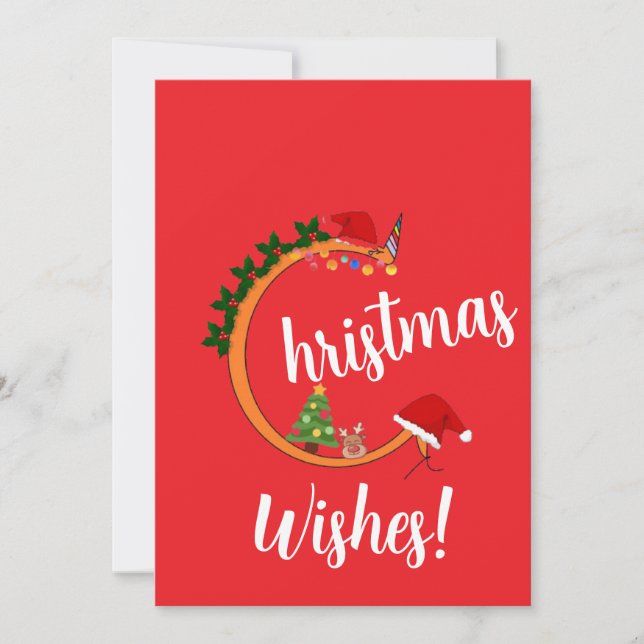 Cartes Pour Fêtes Annuelles Série de voeux de Noël 02 (Devant)